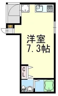 フォルトゥーナ津田沼【2階】の間取り