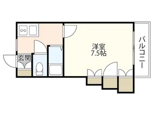 グリーンパーク大芝【2階】の間取り