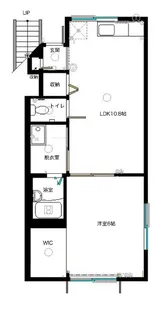 ドリームカナダ【1階】の間取り
