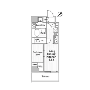 東京都豊島区巣鴨1【マンション】の間取り