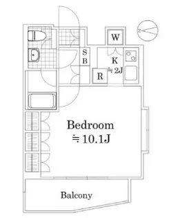 日神デュオステージ杉並井荻【7階】の間取り