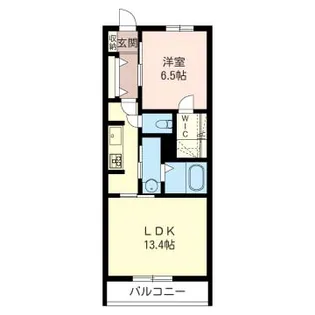 マストライフ中野坂上【1階】の間取り