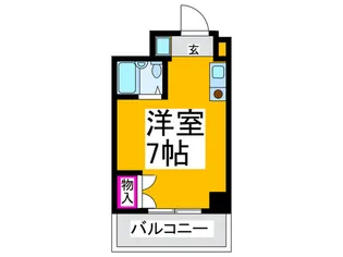 ヌ-ベルコ-ト三国ヶ丘【3階】の間取り