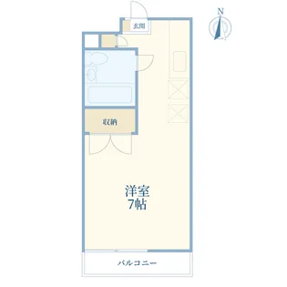 サンメール駒沢【3階】の間取り