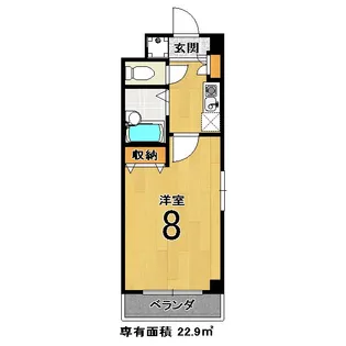 エクシードI【3階】の間取り