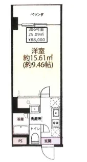 グランスクエア大口【3階】の間取り