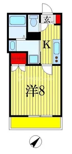 二元 SQuAre【2階】の間取り
