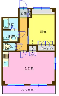 センチュリーコート【2階】の間取り