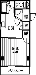 GS・ローズガーデン【2階】の間取り