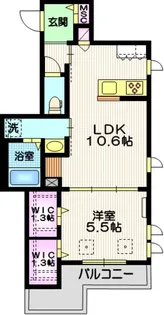 TKハウス山王【3階】の間取り