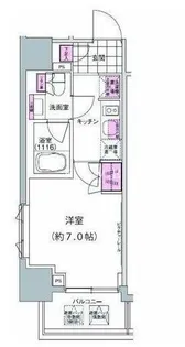 プレジリア東日本橋【12階】の間取り