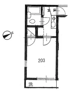 コーポエスペーラ【2階】の間取り