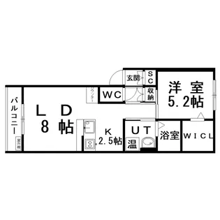 Dias(ディアス)【2階】の間取り