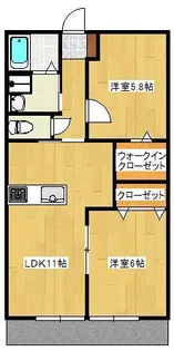 レゾリュート【1階】の間取り