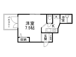 CROSS.BLD【1階】の間取り