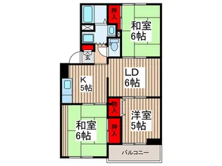 ビラ・ディンカーベル【1階】の間取り