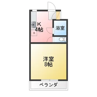 サンセール【2階】の間取り