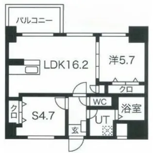 MISTRAL姫路駅前III【6階】の間取り