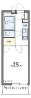 レオパレスToma III【2階】の間取り