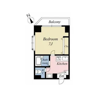 アセンズシティVI【4階】の間取り
