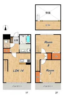 MAKANI長岡京の間取り