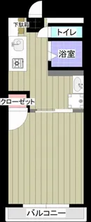 エル大江A【5階】の間取り