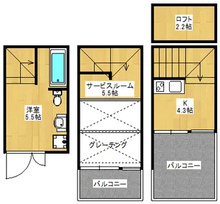 シーサイド船橋栄町の間取り