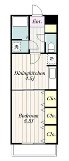 ダイホープレステージ新百合ヶ丘【1階】の間取り