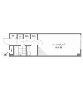 ル・レーヴ笹塚【2階】の間取り