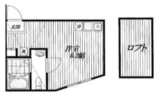 メティス【2階】の間取り