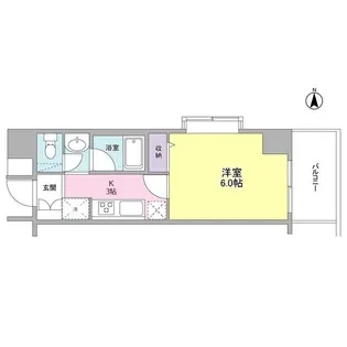 ファーストシティ上落合【5階】の間取り