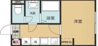 Flower Garden日暮里【4階】の間取り