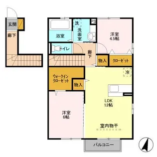 サクラーレ【2階】の間取り