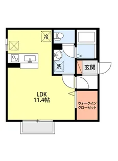 サン・エイトII【2階】の間取り