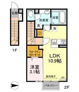 Regalo【2階】の間取り