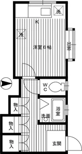 小室ビル【3階】の間取り