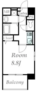 ノールお茶の水【4階】の間取り