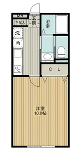 SAKASU AZABU【1階】の間取り