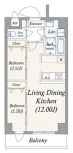 GRAN PASEO 谷在家【1階】の間取り