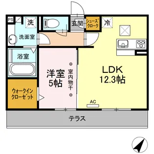 ロッソ【1階】の間取り