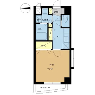 オワゾー・ブルー【2階】の間取り