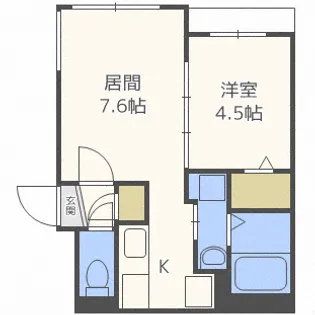 グランカルム12【3階】の間取り