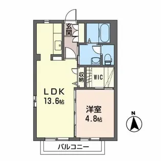 シャーメゾン泉沢【2階】の間取り