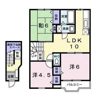 グランファミーユ【2階】の間取り