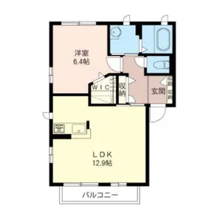 ベルセゾンA【2階】の間取り