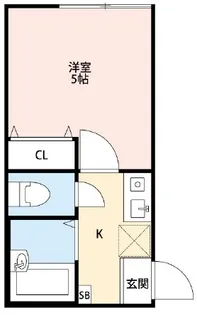 Rachel(レイチェル)【3階】の間取り