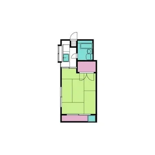 西町ハイツI【1階】の間取り