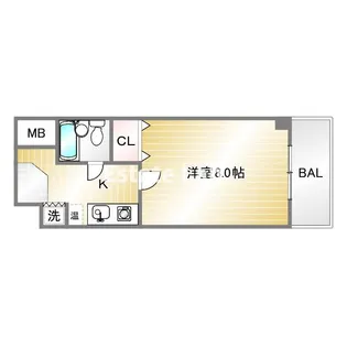 ラフォーレ兵庫【3階】の間取り