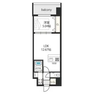 GrandPaseo south【7階】の間取り