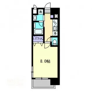 Le Cube駅前町【7階】の間取り